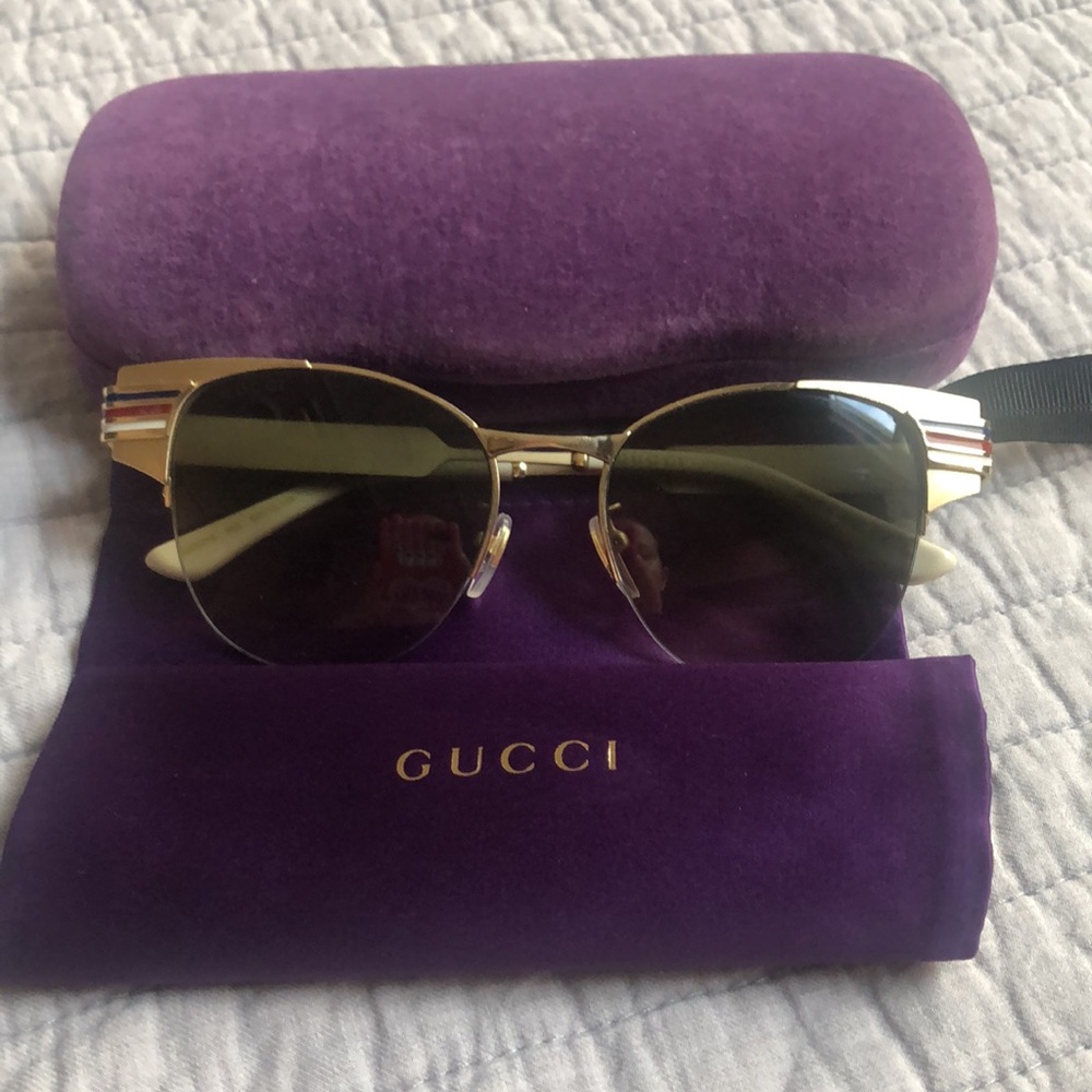 Authentic GUCCI CLUBMASTER sunglasses 52mm